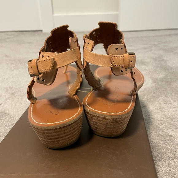 Franco Sarto Leather T-strap sandal - Picture 4 of 5